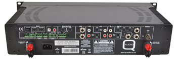 1 to 2 Zone Mixer Amplifier with Media Player Bluetooth 2 x 160W 4 Ohms